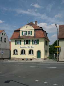 Alte Post Gebäude Front